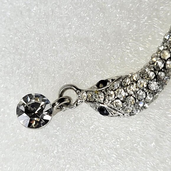 Snake Crystal Drop Earring - Picture 7 of 9